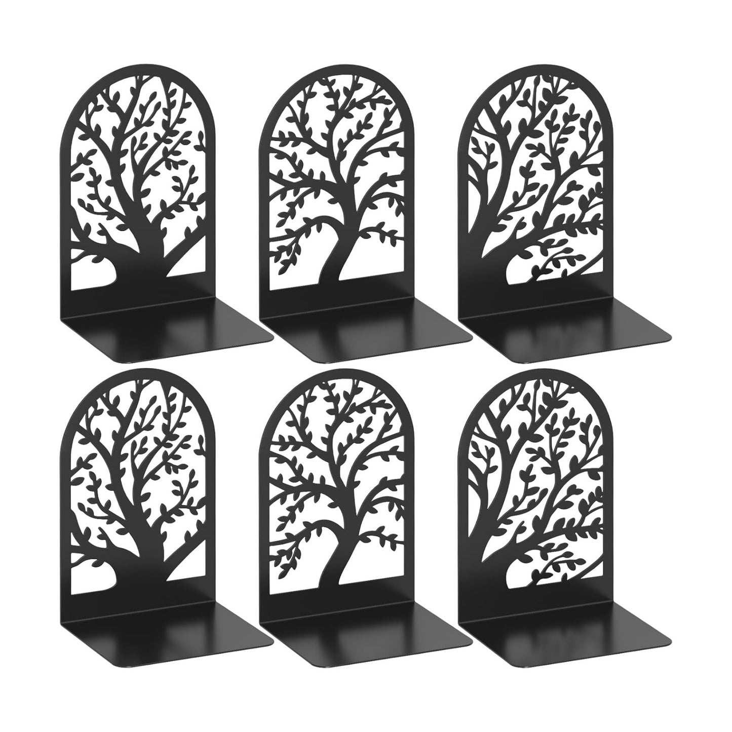 Bookends / Bookend 3 Pairs / 3 Pairs Tree Style Bookends