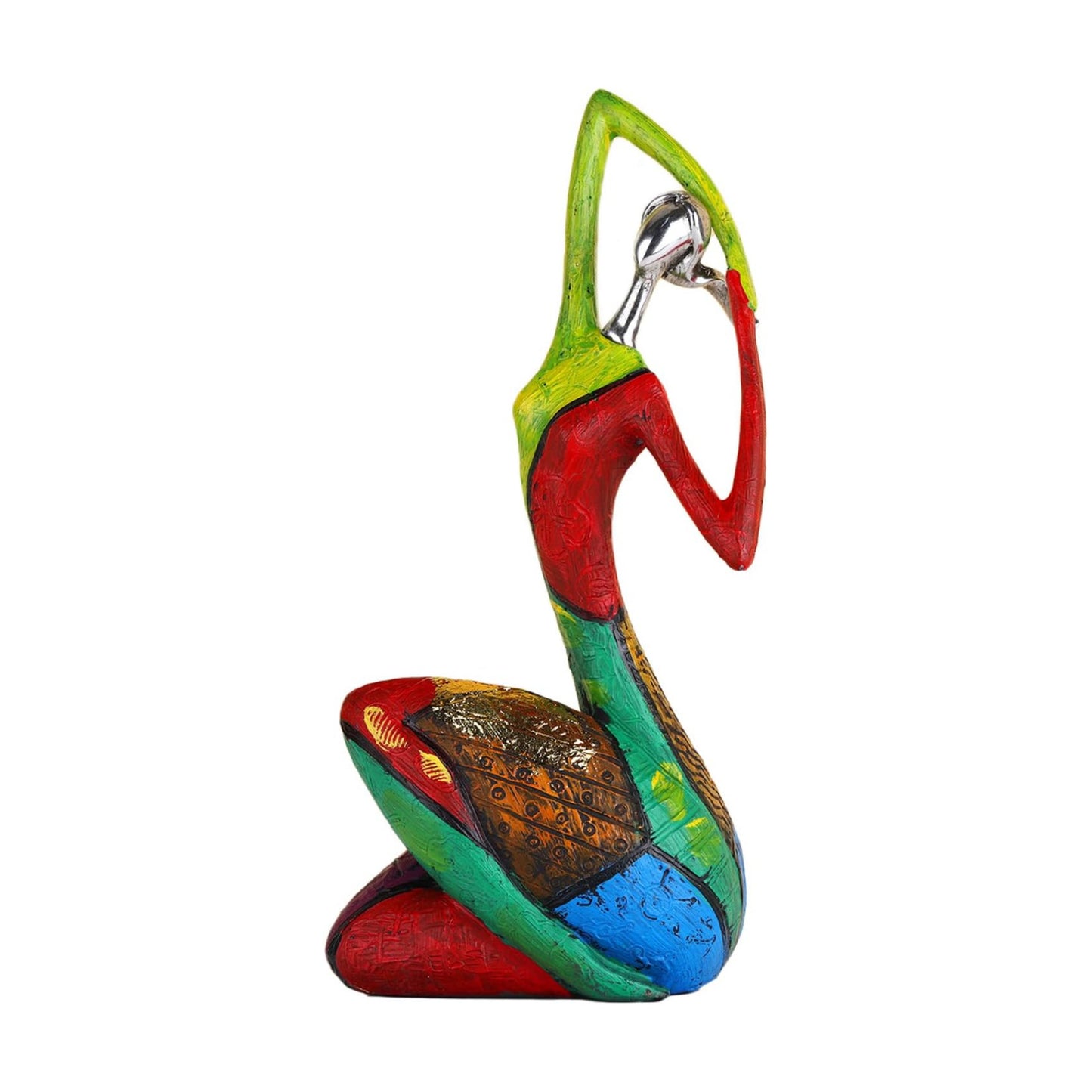 Colorful Abstract Women Figurines Sculptures Home Decor / Stretch