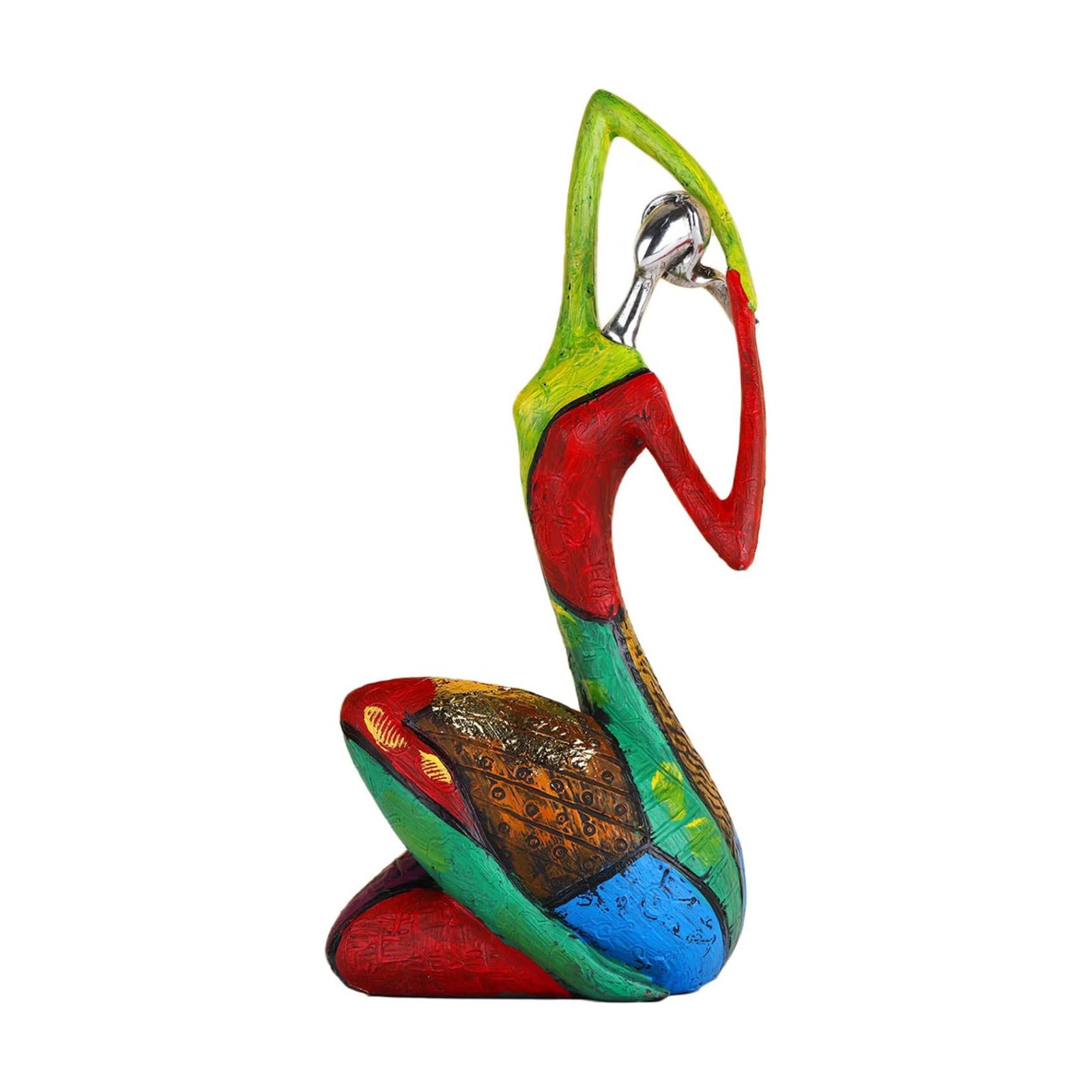 Colorful Abstract Women Figurines Sculptures Home Decor / Stretch