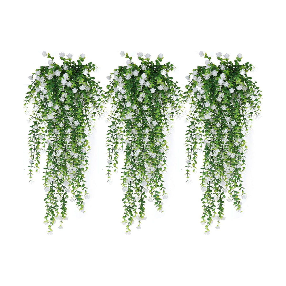 RECUTMS Artificial Hanging Plants Fake Hanging Vines Outdoor Faux Draping