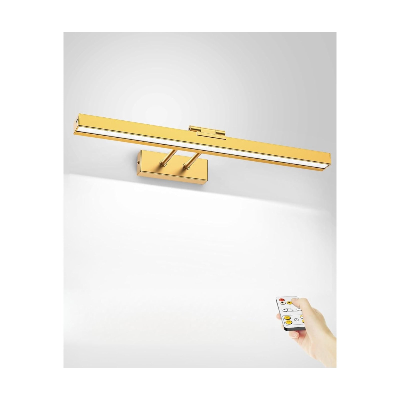Picture Light for Wall, 16in Battery Wall Sconce Art Light CCT Dimmable Magnetic Battery Lights for Painting with