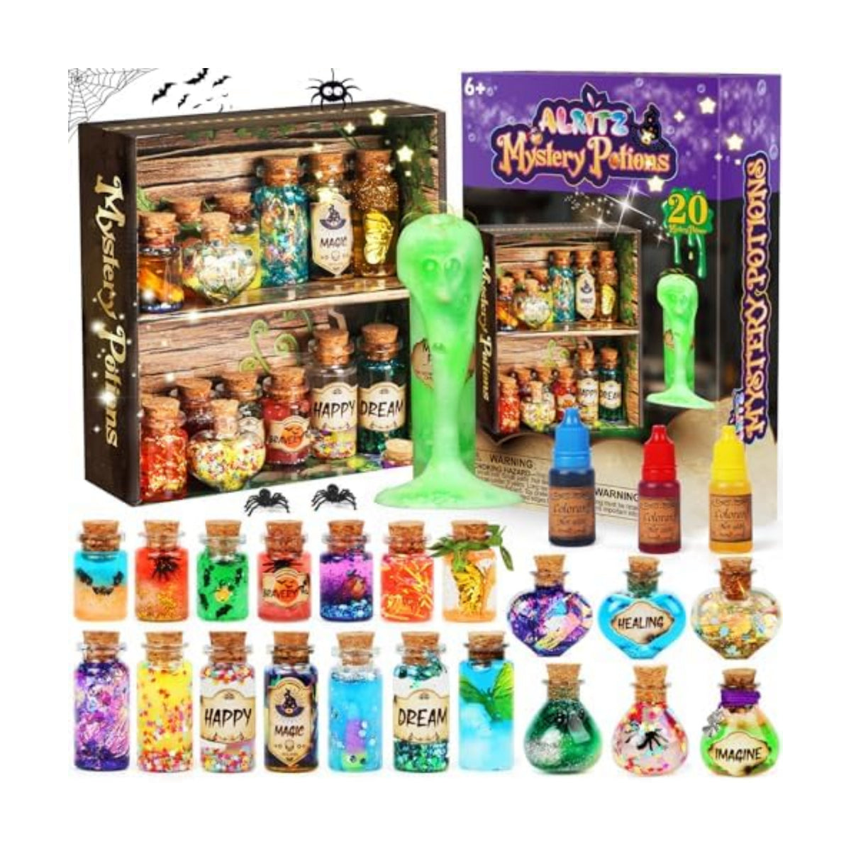 Alritz Witch Mystery Potion Kits for Kids Ages 6+