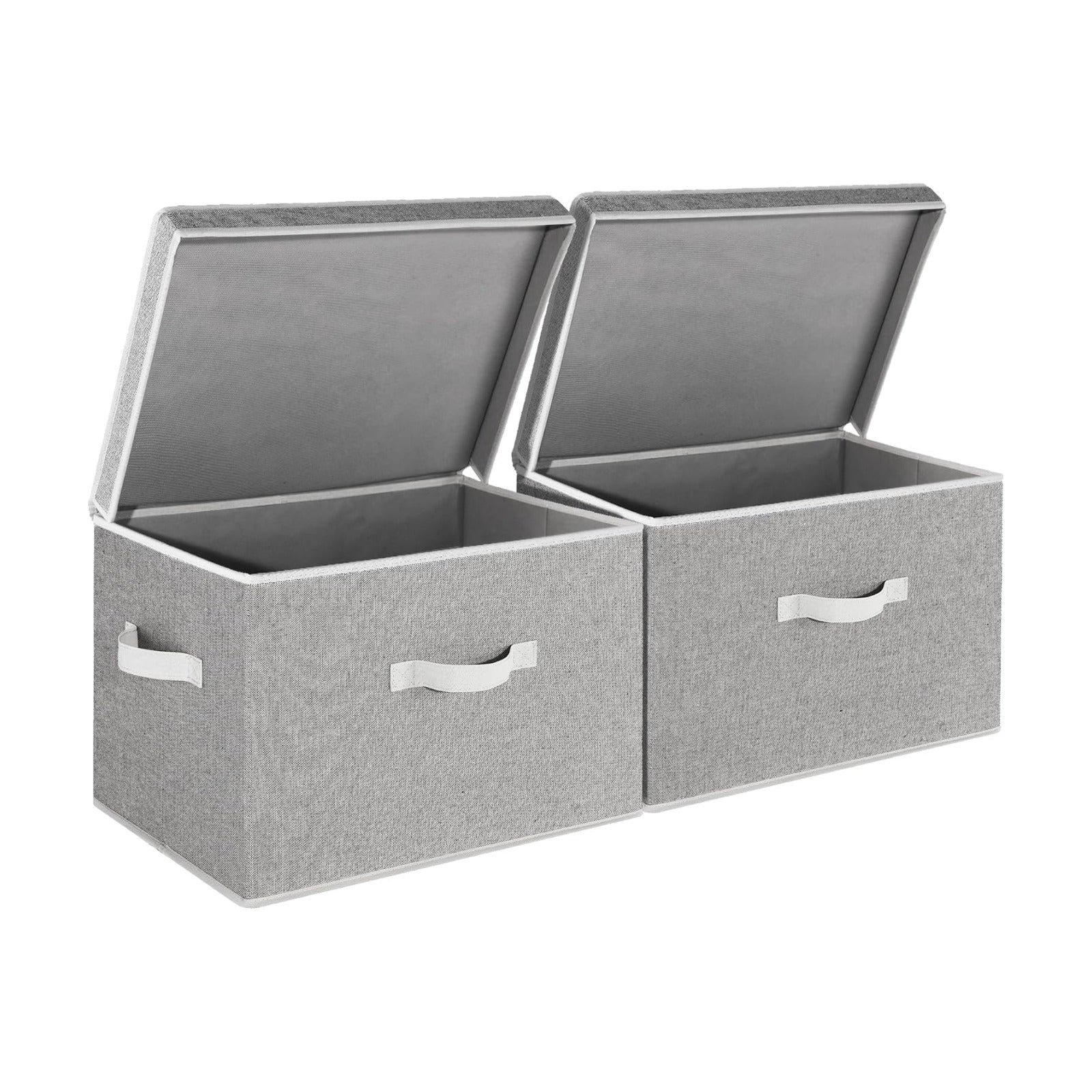 Fabric Storage Bins / Gray / Jumbo