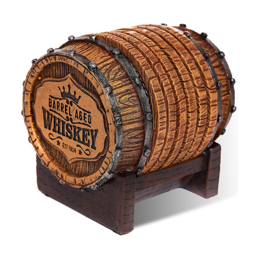 Whiskey Barrel Coaster Set / Whiskey Coasters