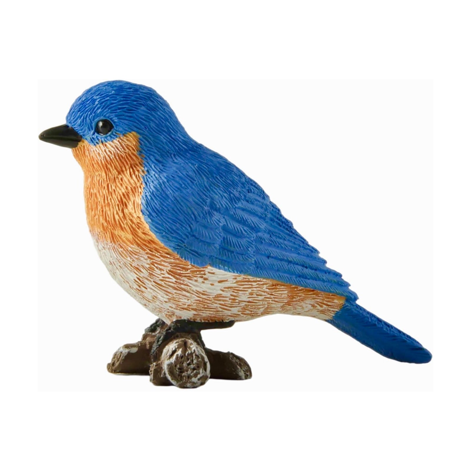 3" Perched on Branch Figurine / Bluebird
