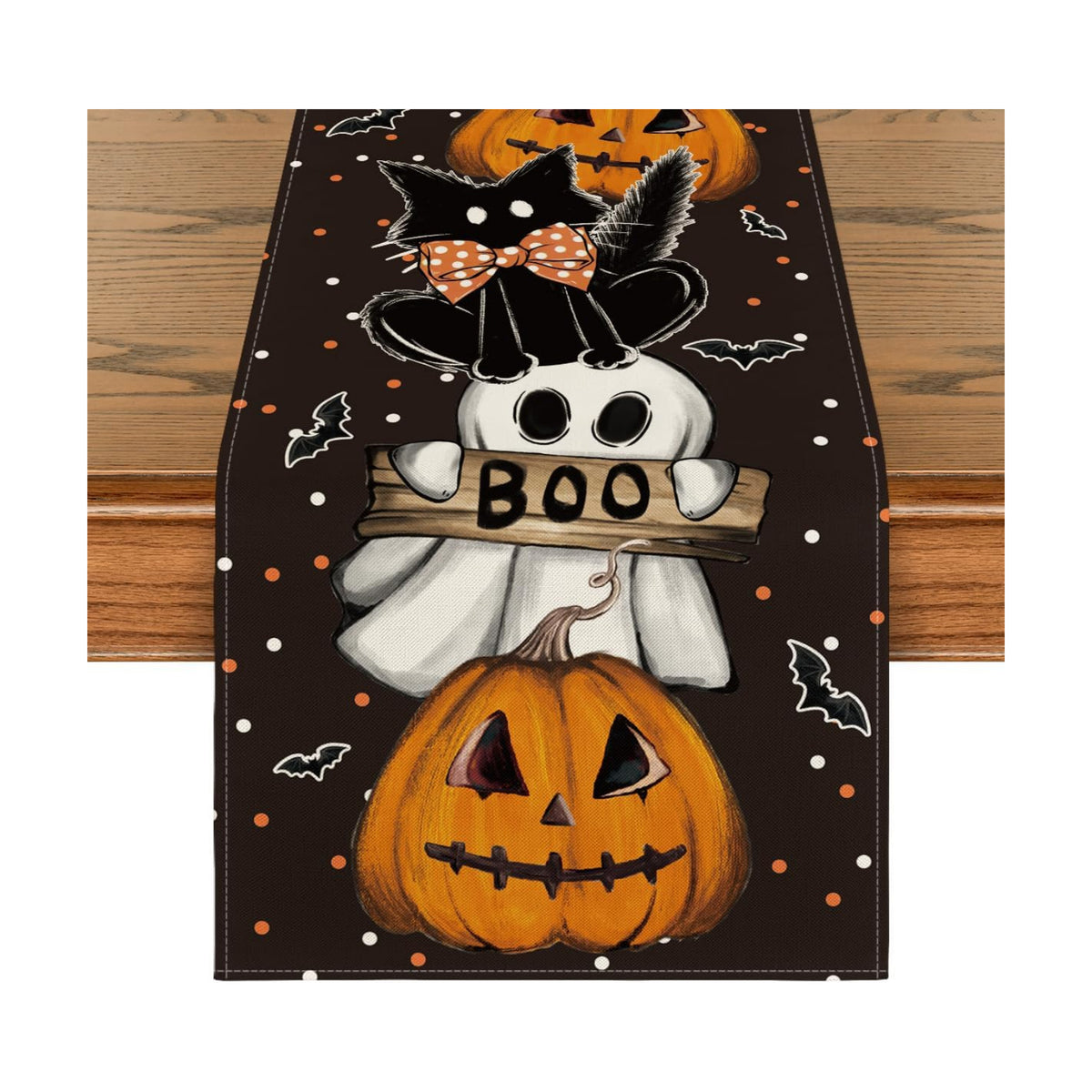 Artoid Mode 210 GSM Halloween Table Runner Home Party Decor 13x72 Inch