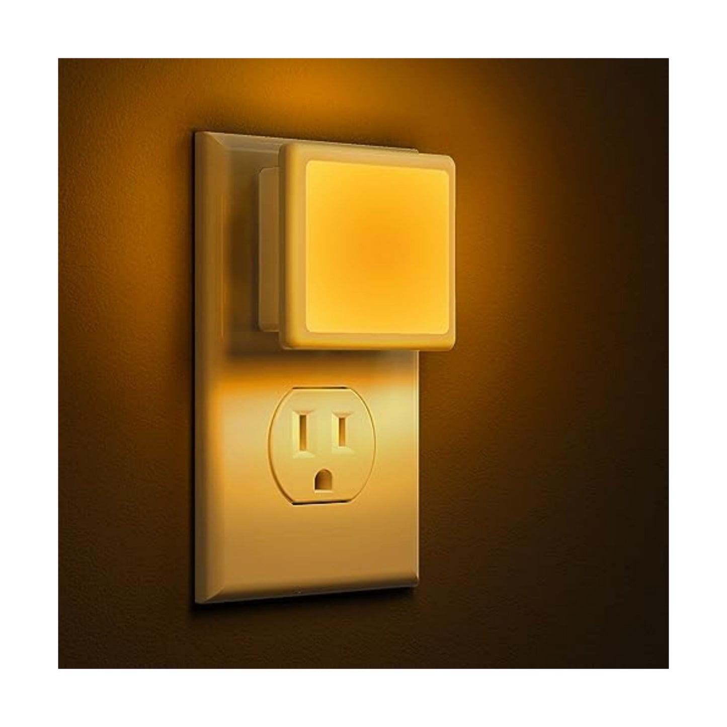 L LOHAS LED Night Lights Plug into Wall 2-Pack, 0.3W Plug in Night Light