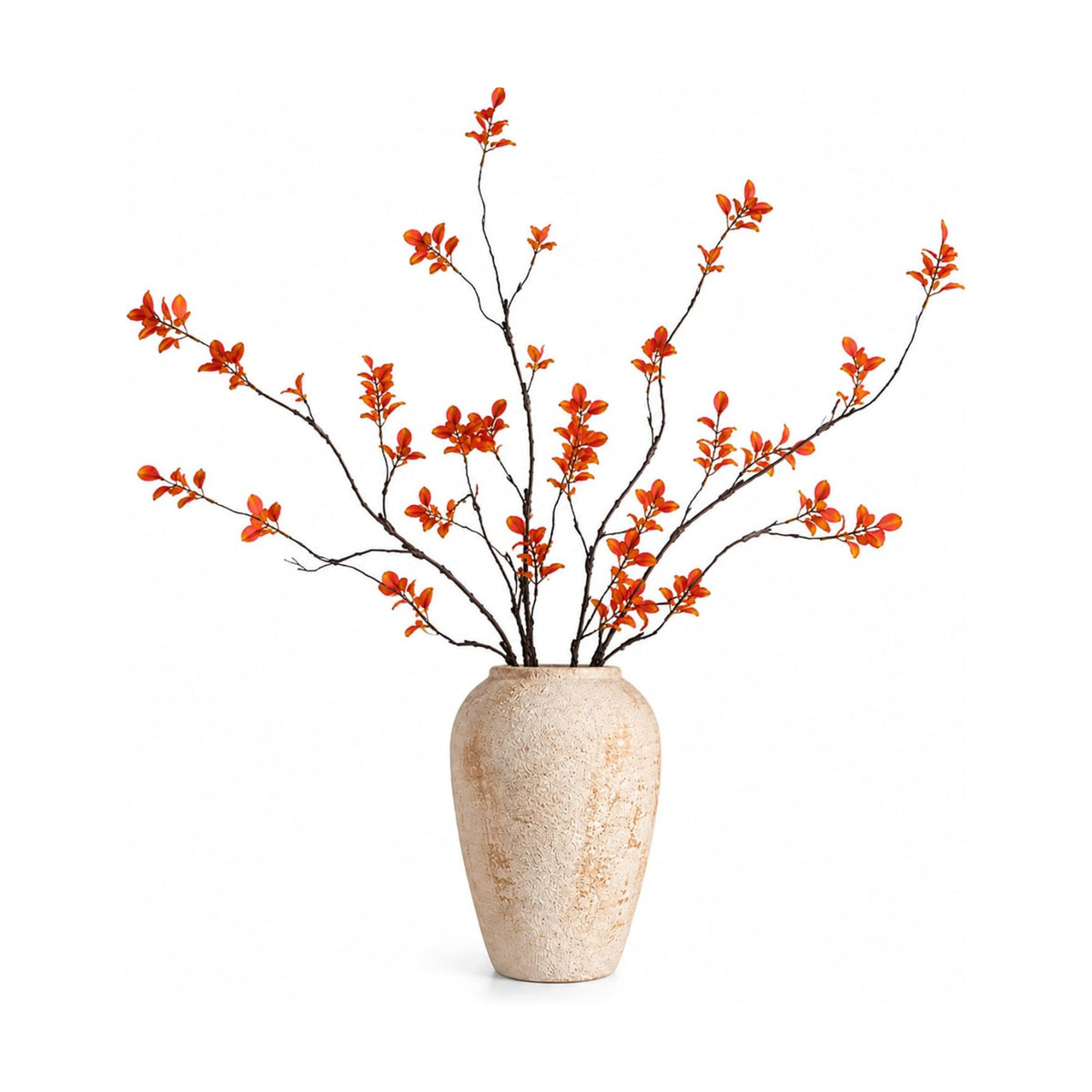 Riceshoot 6 Pcs 35.4" Fall Artificial Stems for Vase Autumn Faux Branch