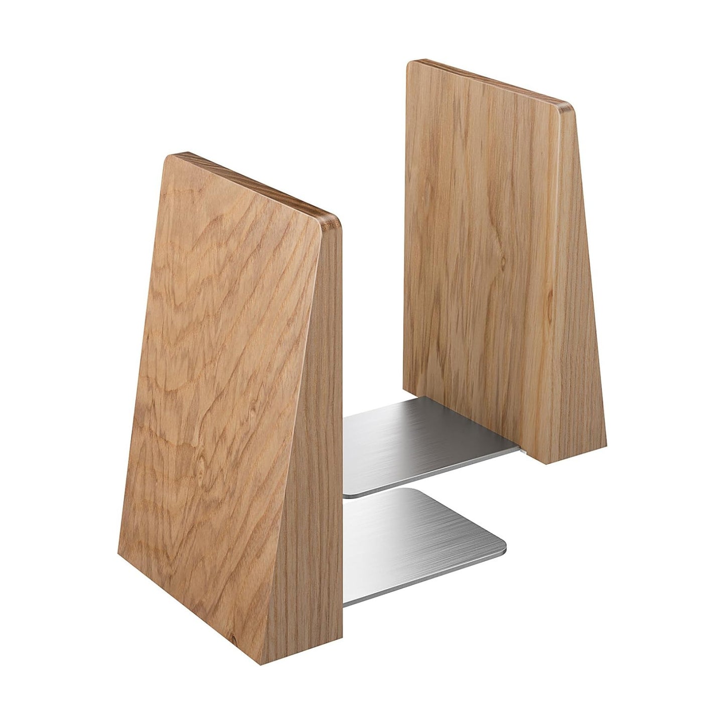 Ash Wood Book Ends Heavy Duty Handmade Book Ends / Ash Wood Small