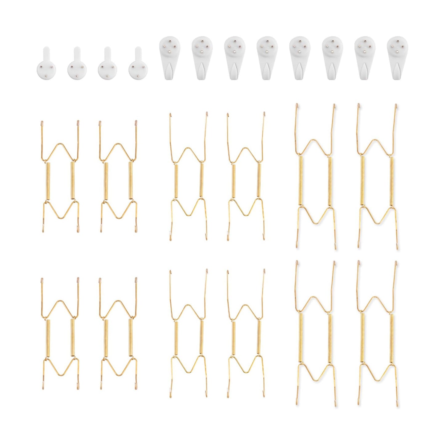 Stainless Steel Plates / 10 Inch / Set of 12
