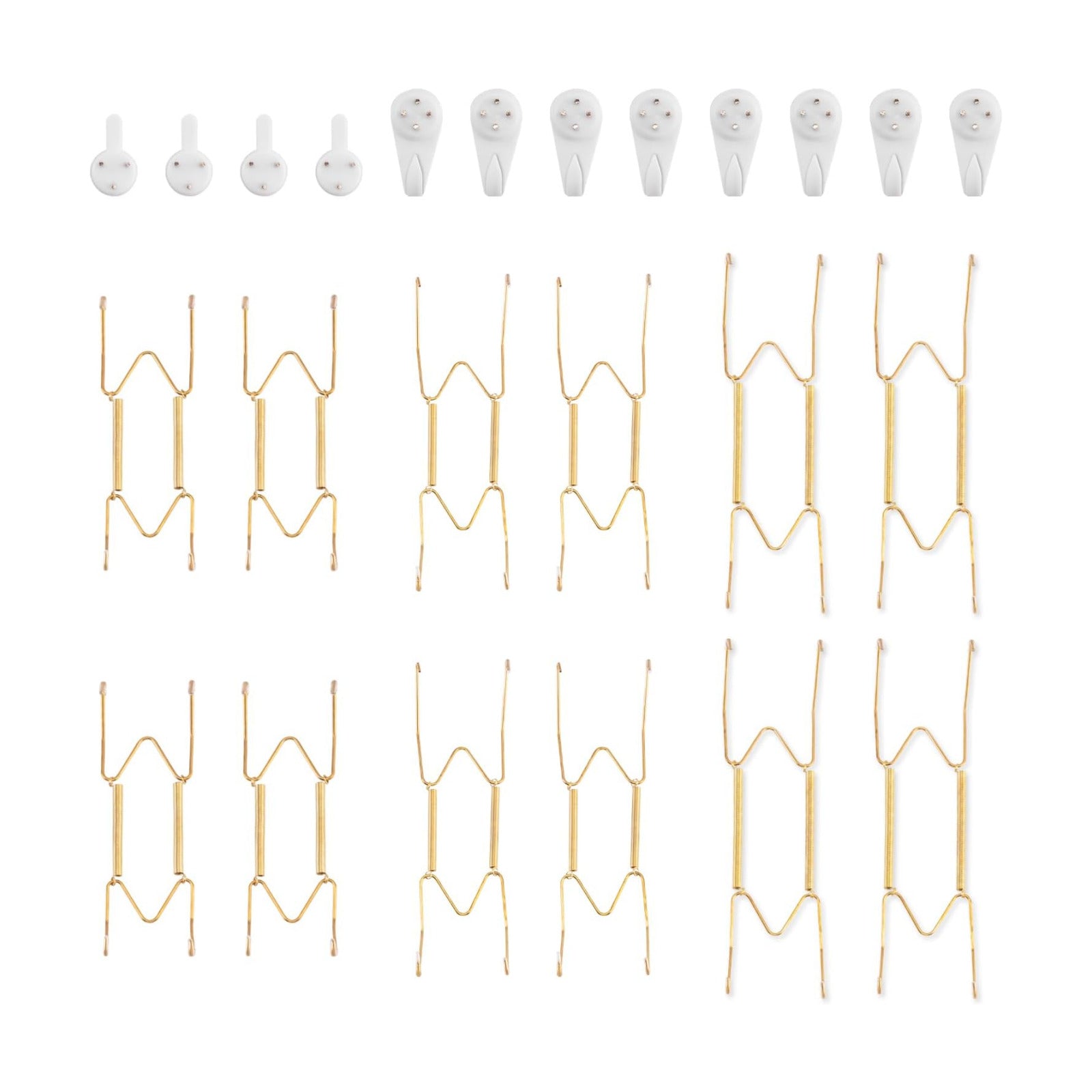 Stainless Steel Plates / 10 Inch / Set of 12