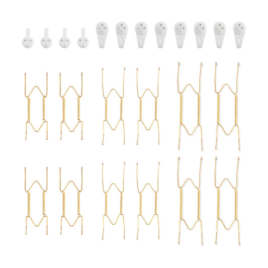 Stainless Steel Plates / 10 Inch / Set of 12