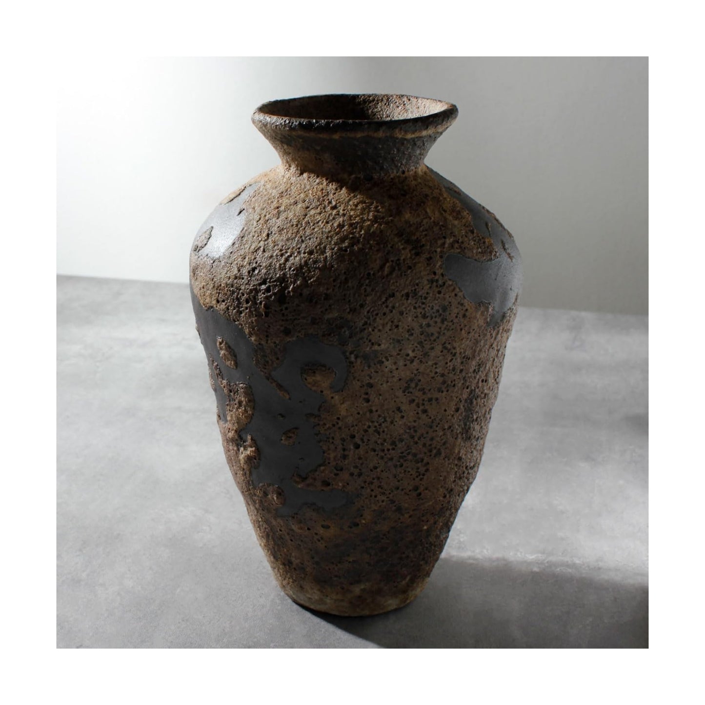 Rusty Ceramic Vase / Rust-tall / Small