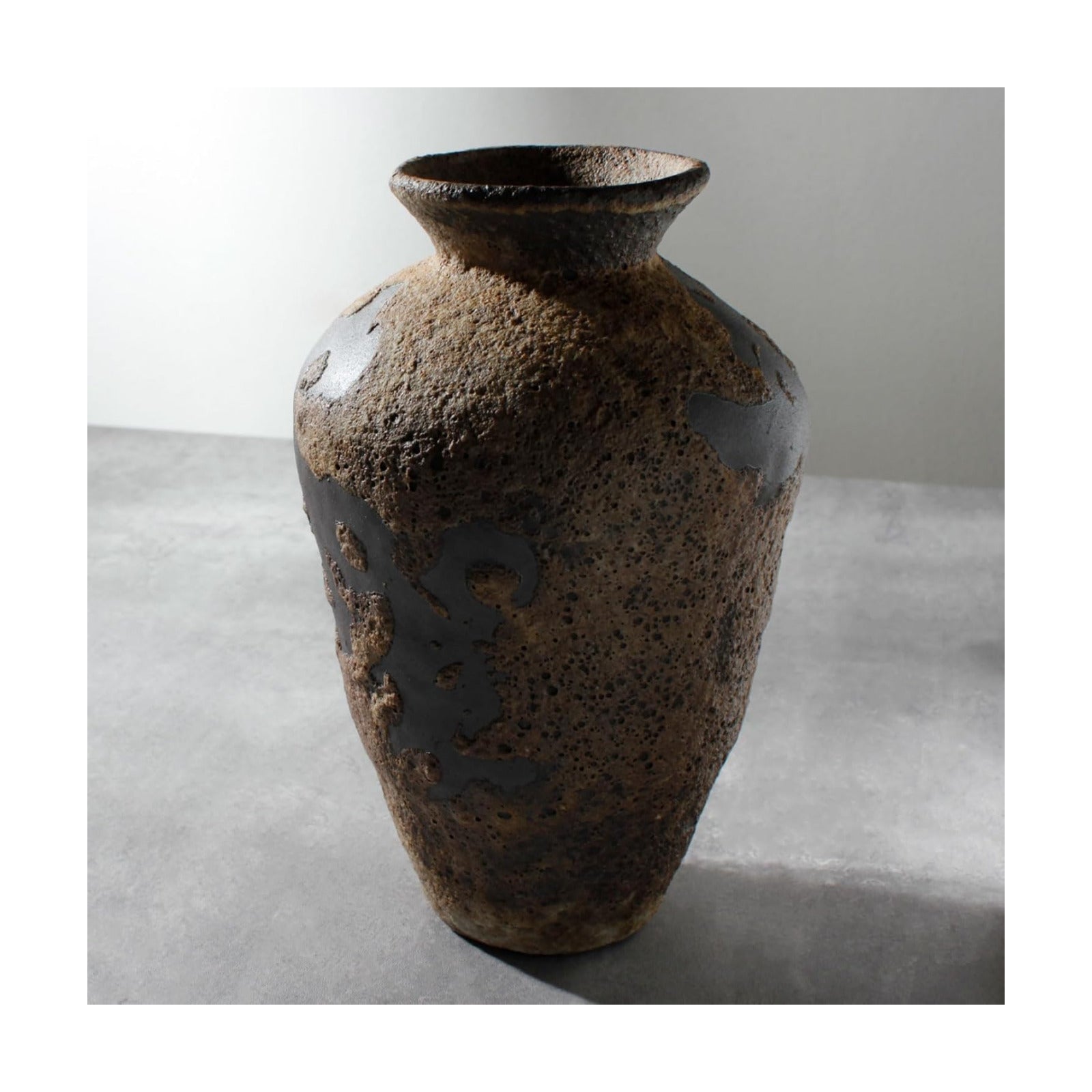 Rusty Ceramic Vase / Rust-tall / Small