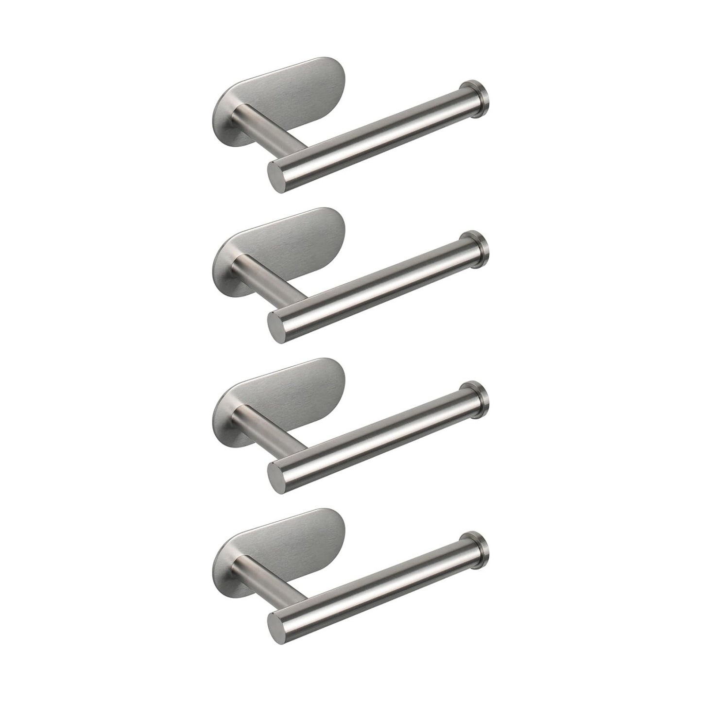 NearMoon Toilet Paper Holder Self Adhesive, Premium Thicken SUS304 Stainless Steel Rustproof Adhesive Toilet Roll