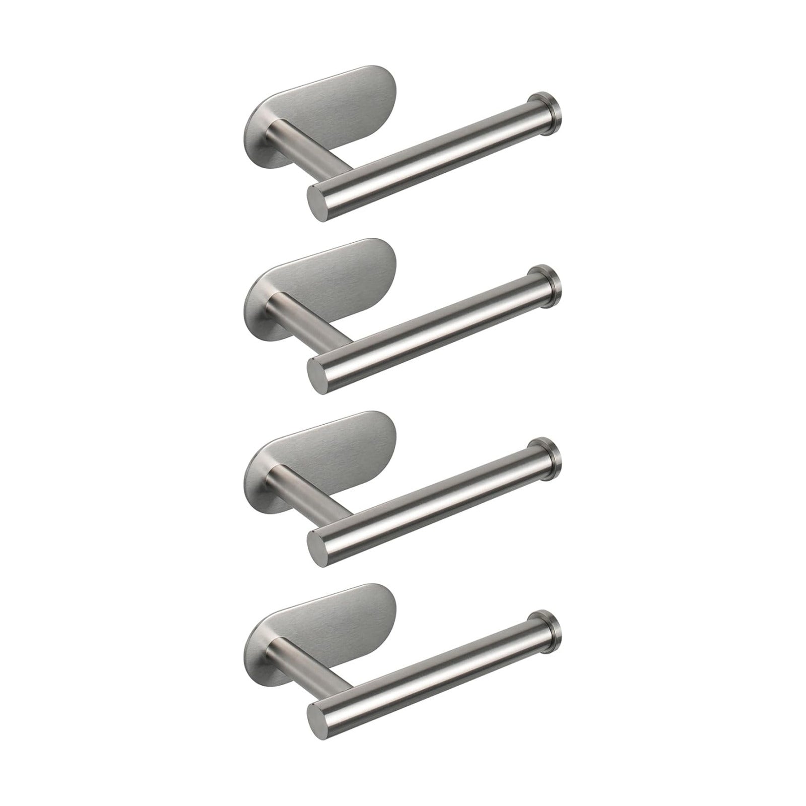 NearMoon Toilet Paper Holder Self Adhesive, Premium Thicken SUS304 Stainless Steel Rustproof Adhesive Toilet Roll