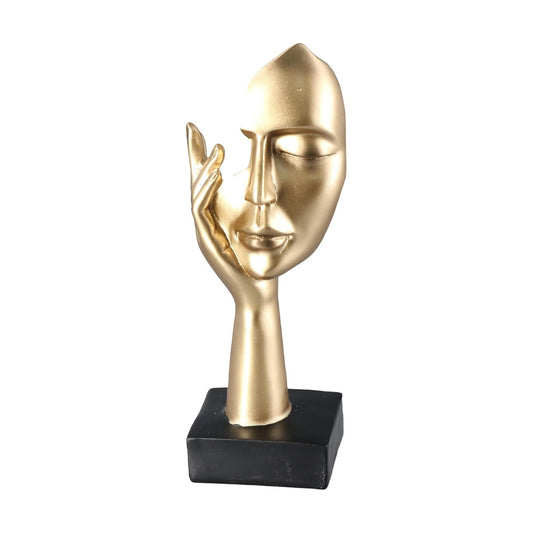 Thinker Statues Sculptures / Woman Face Statue Figurines