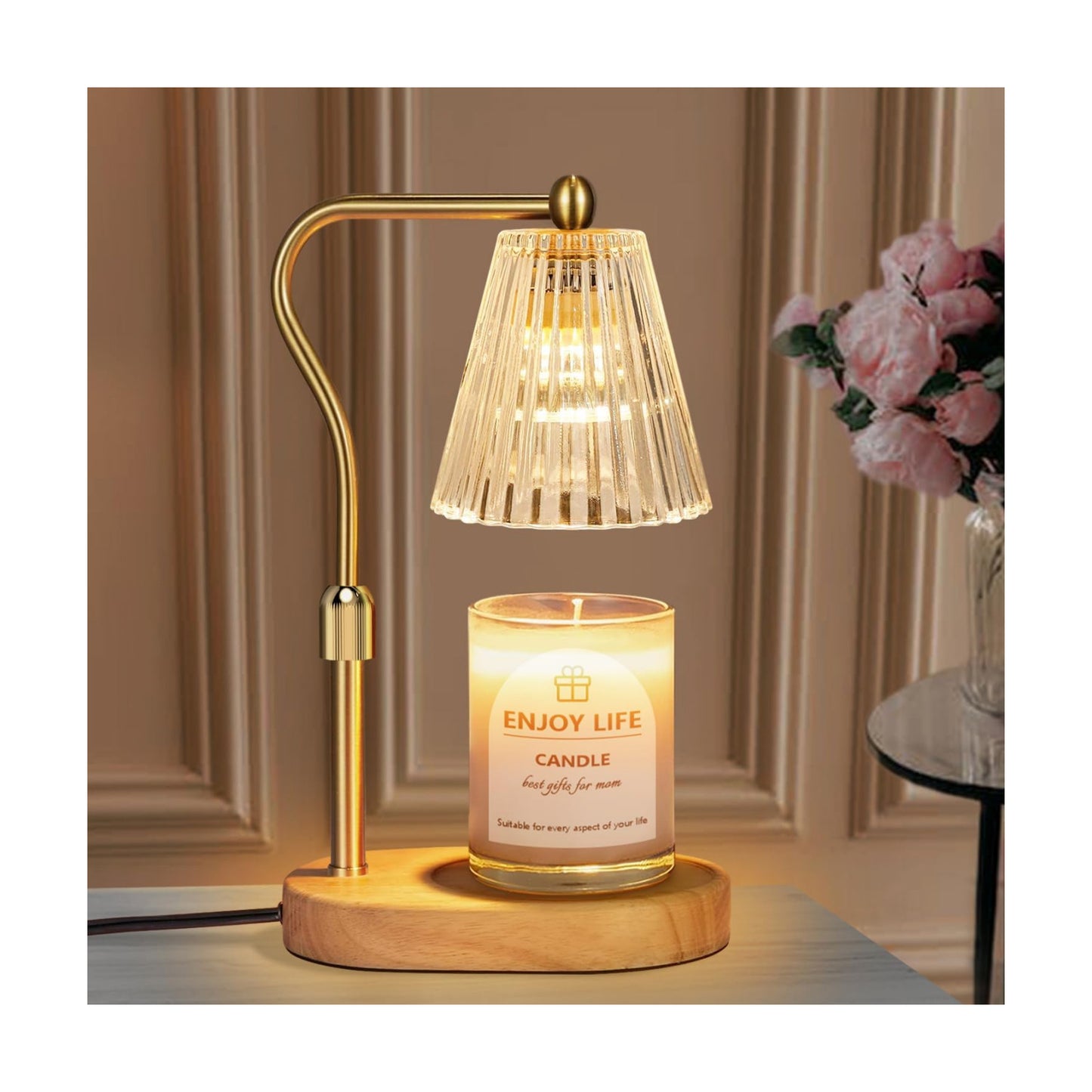 Candle Warmer Lamp / Amber