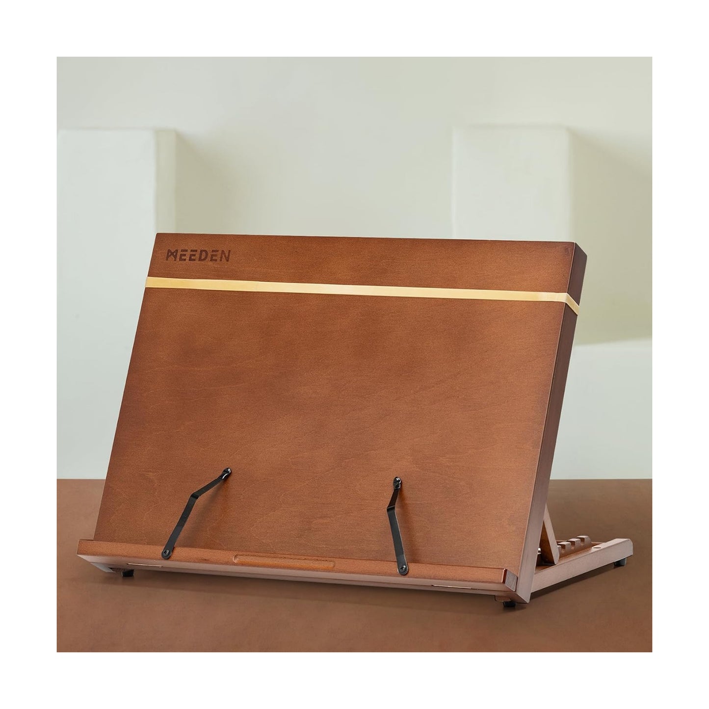 MEEDEN PRO A3 Tabletop Easel: Solid Beechwood 2-in-1 Drawing Board Stand | 7-Position Adjustable, Foldable Design with