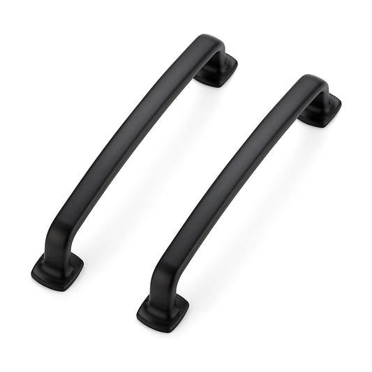 Cabinet Handles Arch Cabinet Pulls / 5" Hole Center / Black / 5 Inch / Set of 30