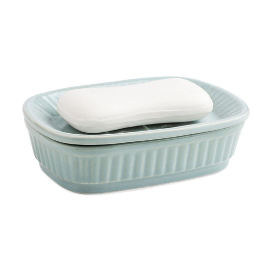 Ceramic Soap Holder / Green