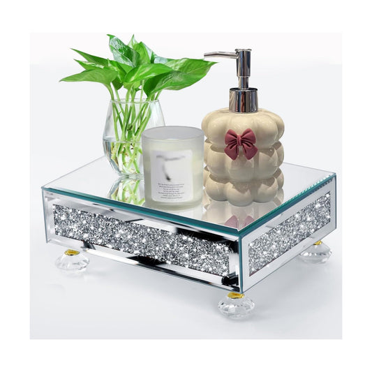 Crushed Diamond Decorative Pedestal Stand / Crushed Diamond2