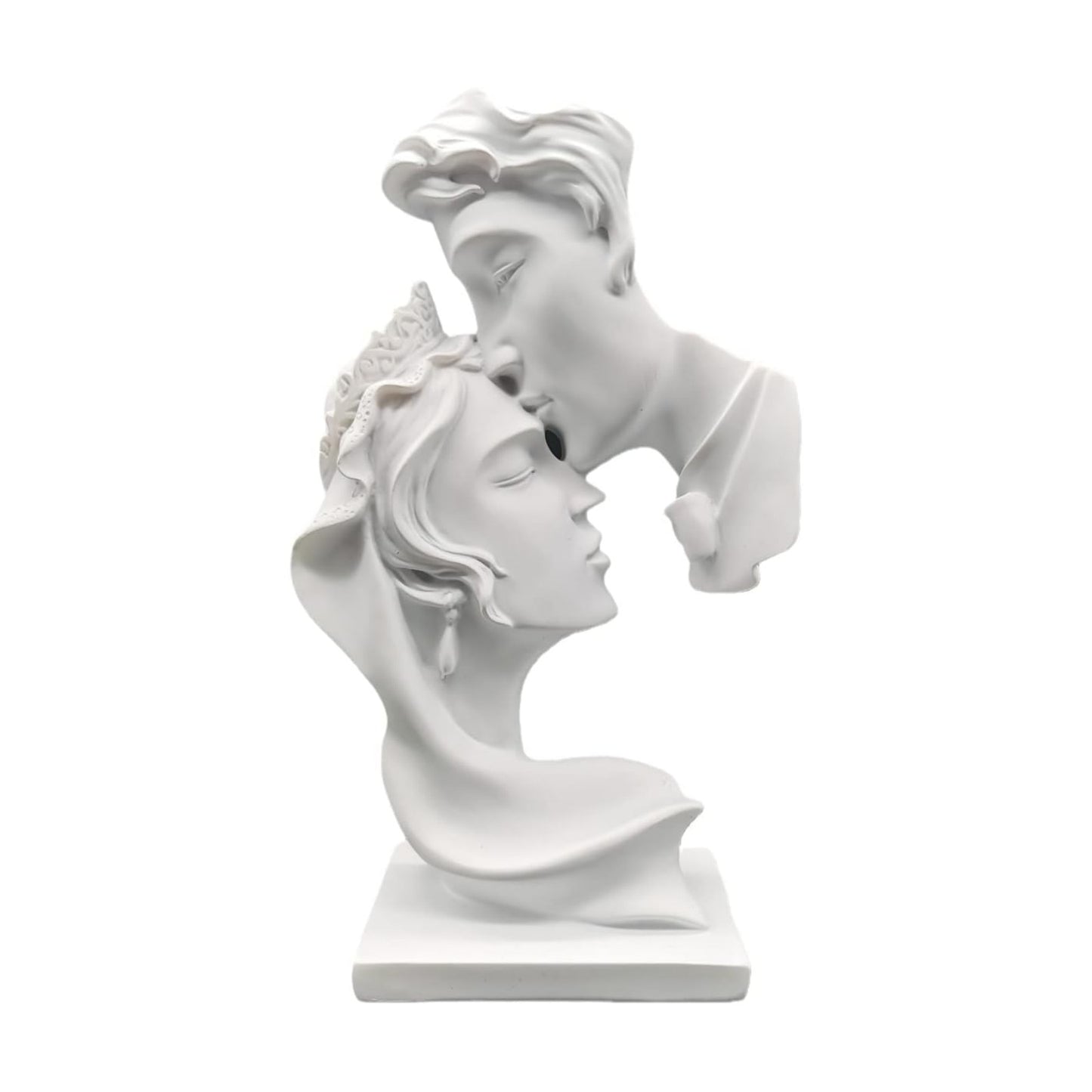 Kiss Statues / Resin Statue Ornaments / Kiss-white
