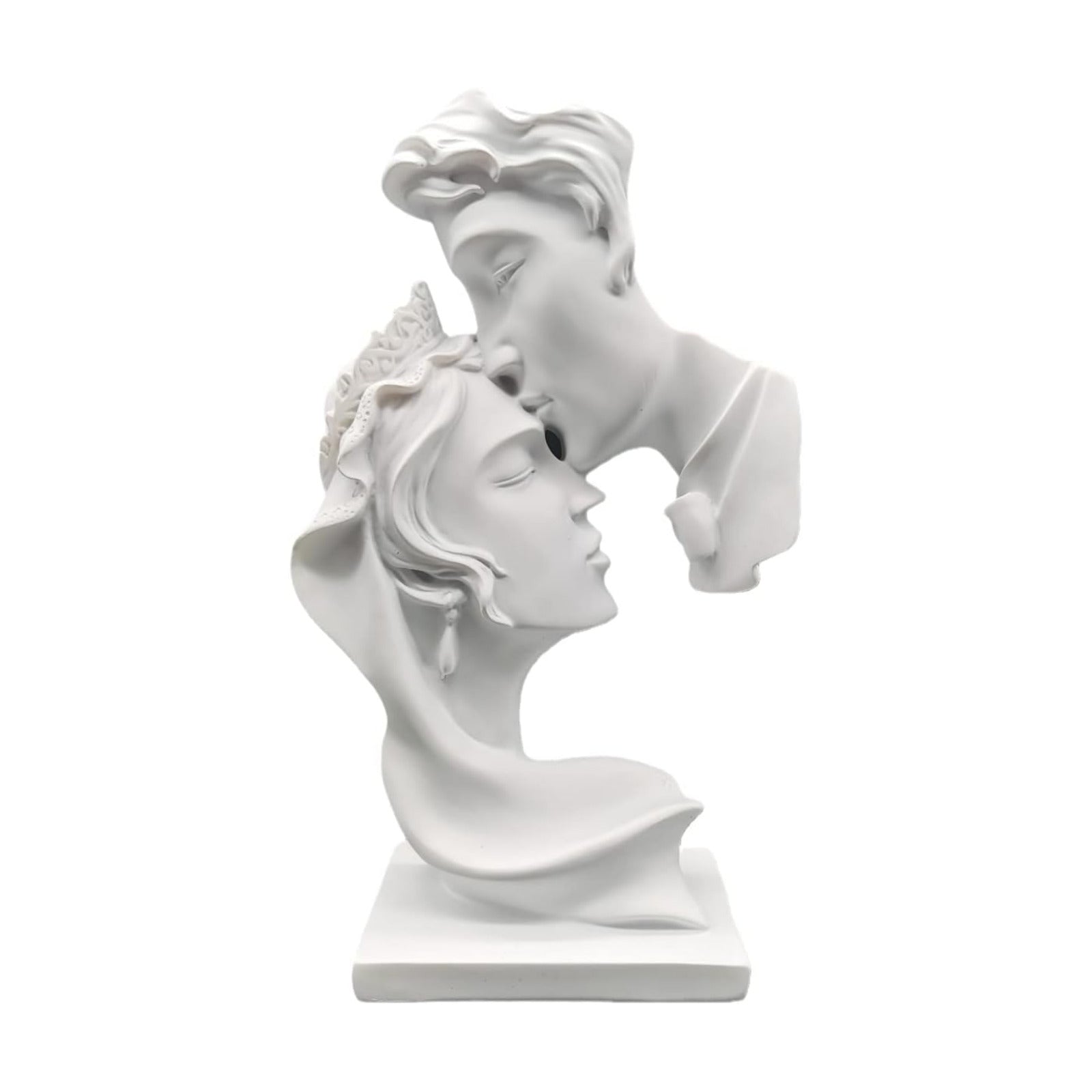 Kiss Statues / Resin Statue Ornaments / Kiss-white