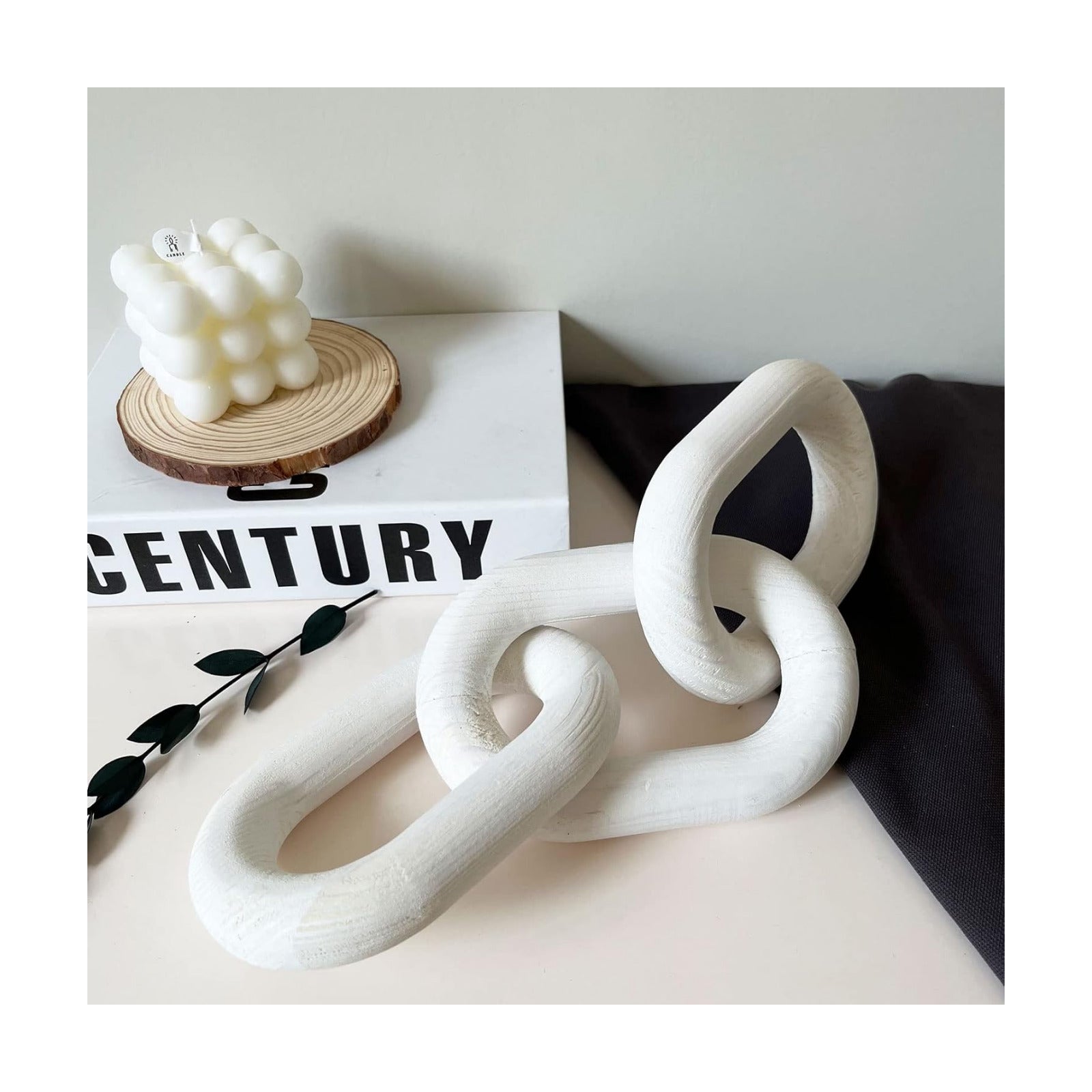 Wood Chain Link Decor / B