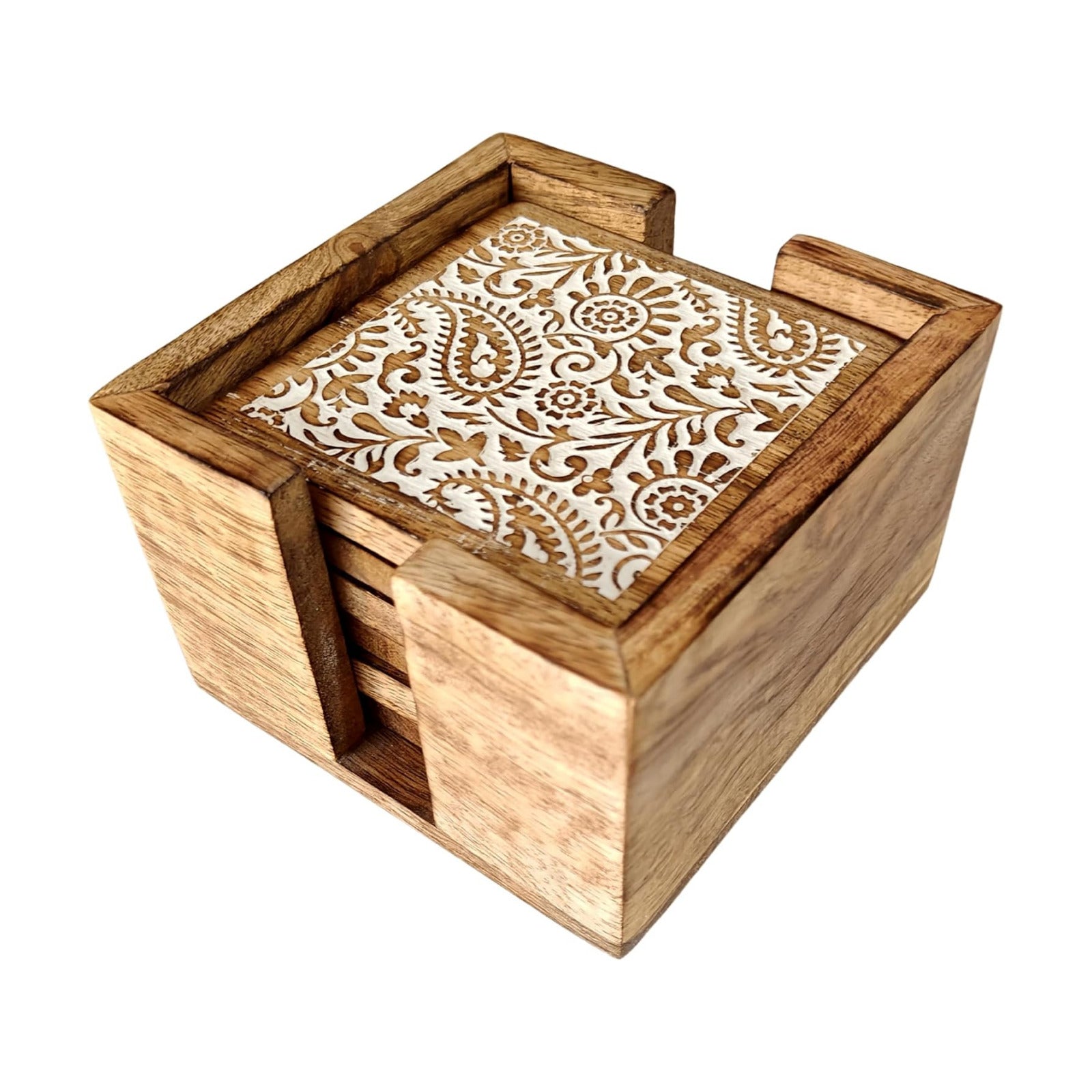 Holder / ® Handmade Wooden Coasters for Drinks