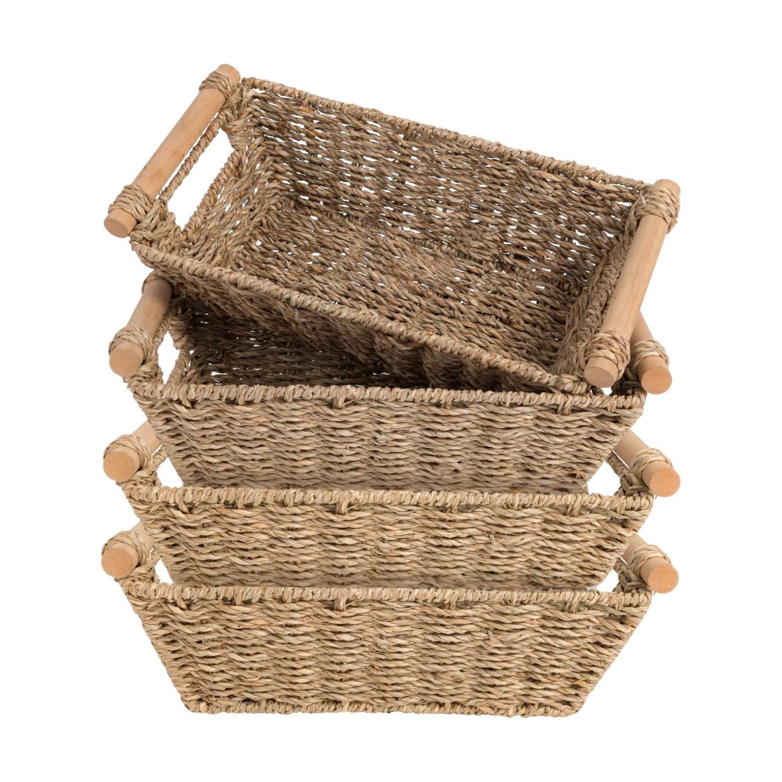 Small Wicker Baskets / Natural / Set of 4