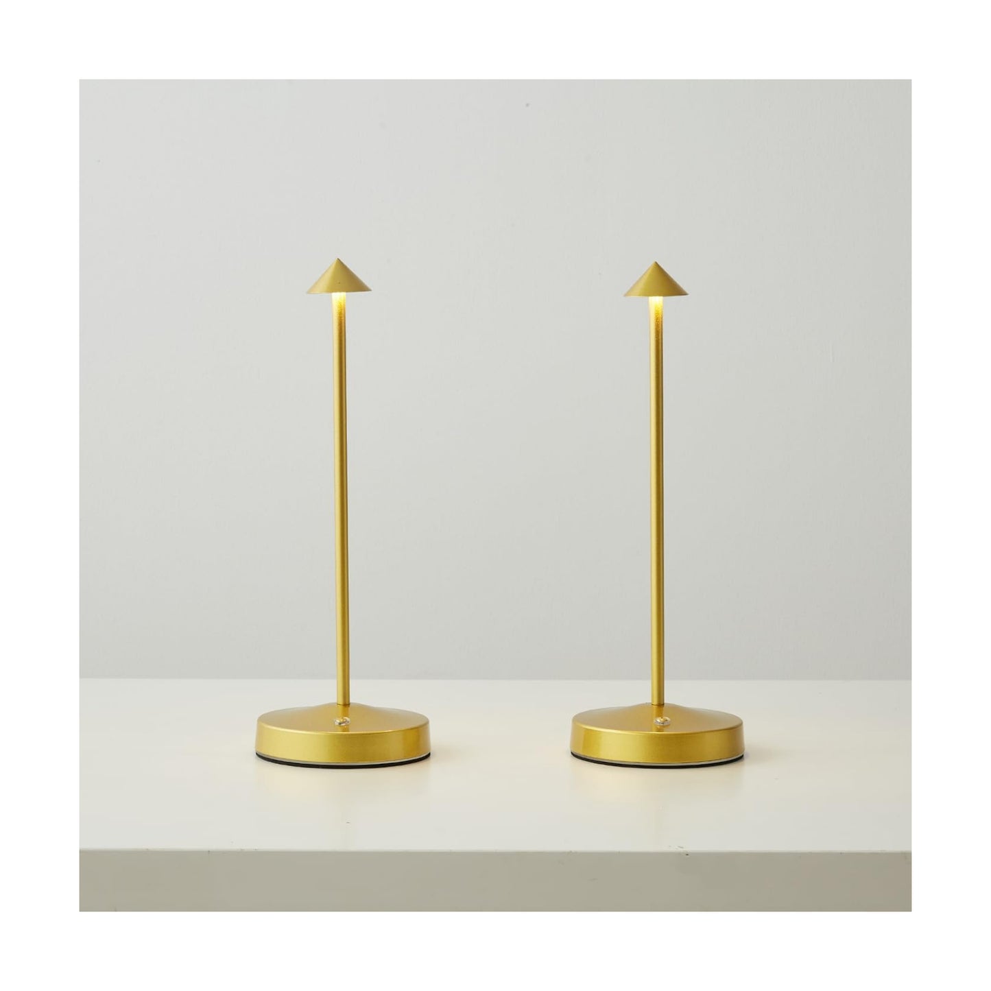 2 PACK Cordless Lamps,Battery Rechargeable Table Lamp,Portable Lamps,2 Level Brightness Dimmable Night Light,Minimalist