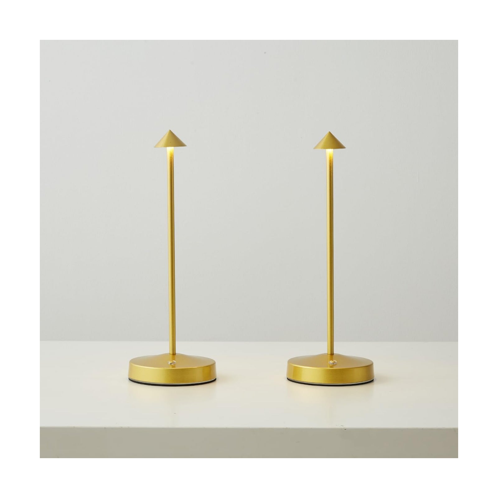 2 PACK Cordless Lamps,Battery Rechargeable Table Lamp,Portable Lamps,2 Level Brightness Dimmable Night Light,Minimalist