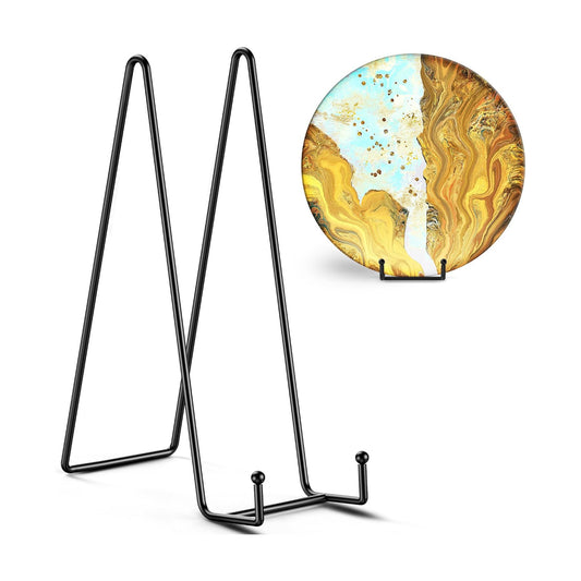 Metal Picture Frame Holder Stand + Easels for Decorative / 12 Inch / Set of 3