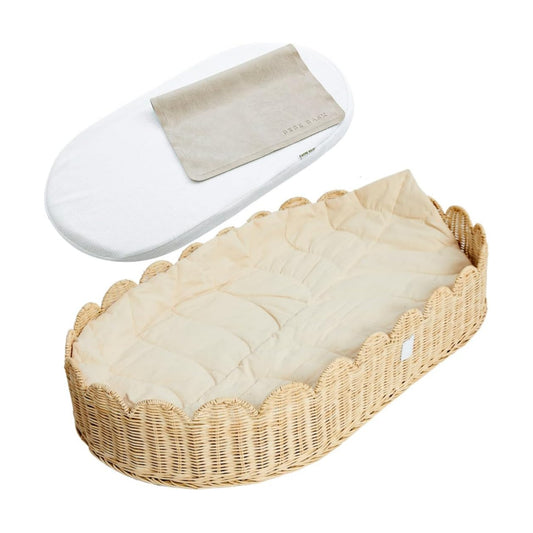 Baby Changing Basket / Natural