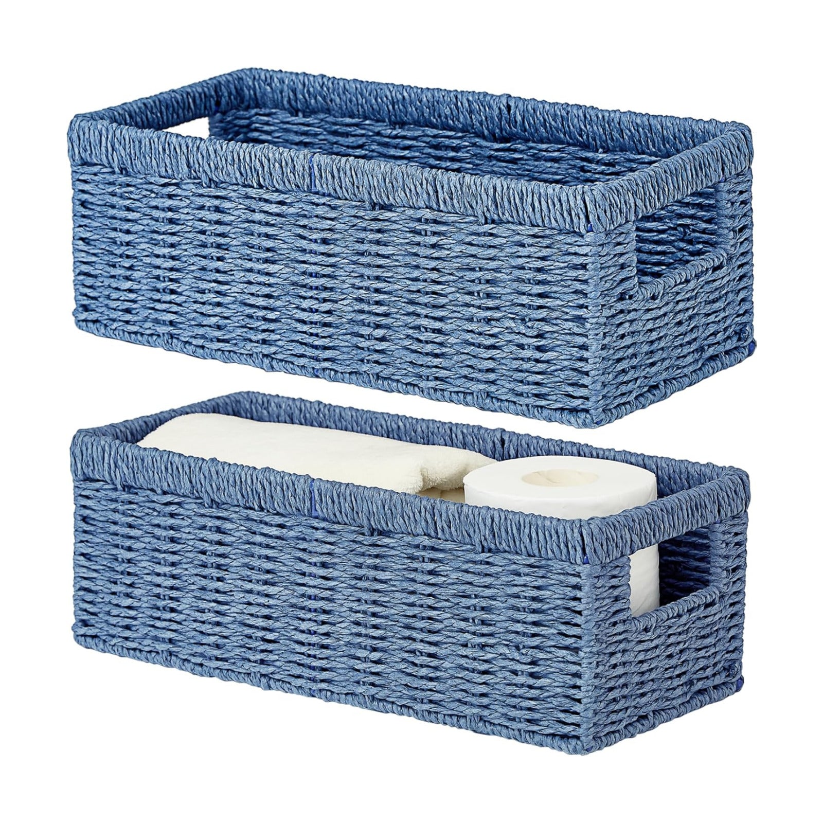Wicker Baskets / Wicker Storage Basket / Paper Rope