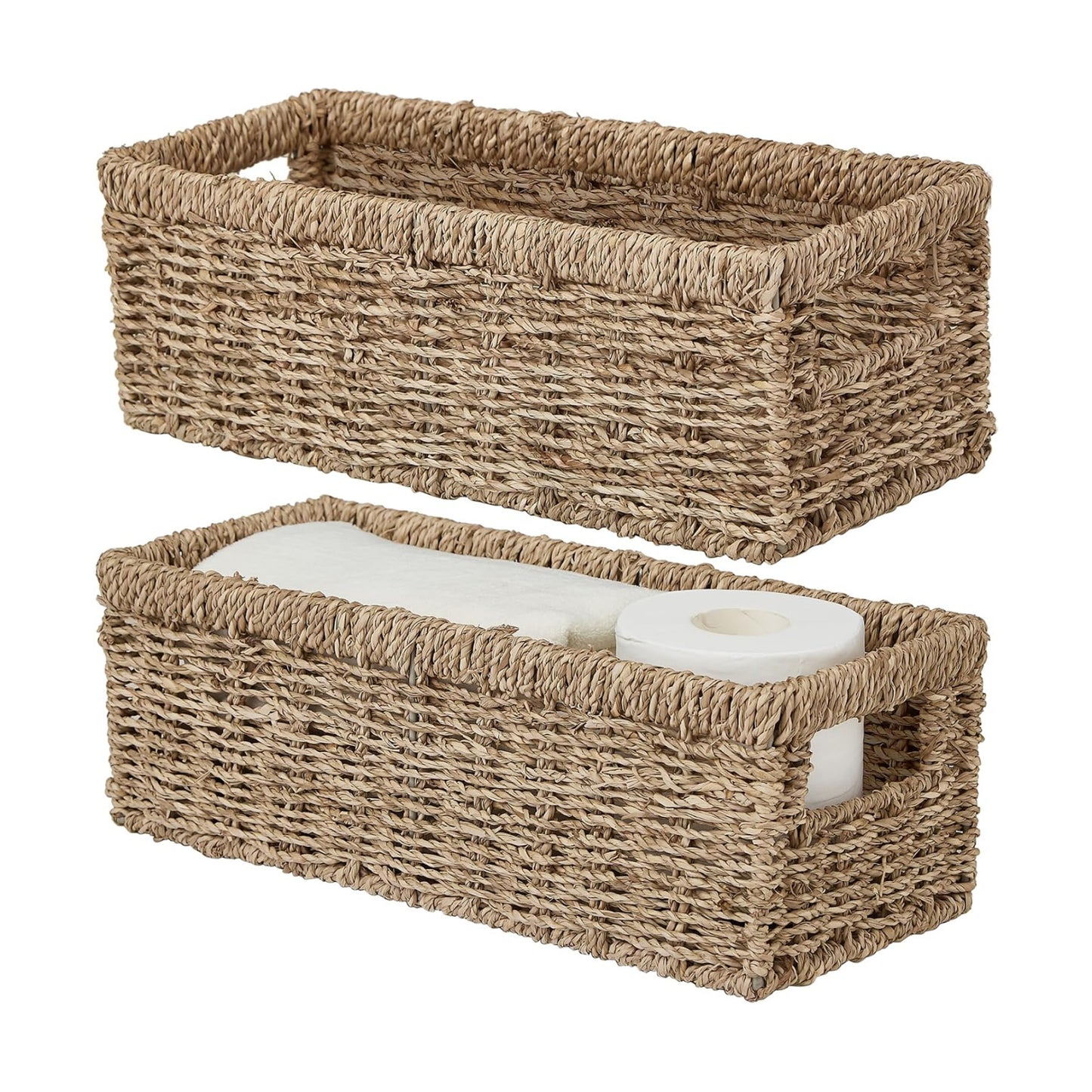 Wicker Storage Basket / Sea Grass