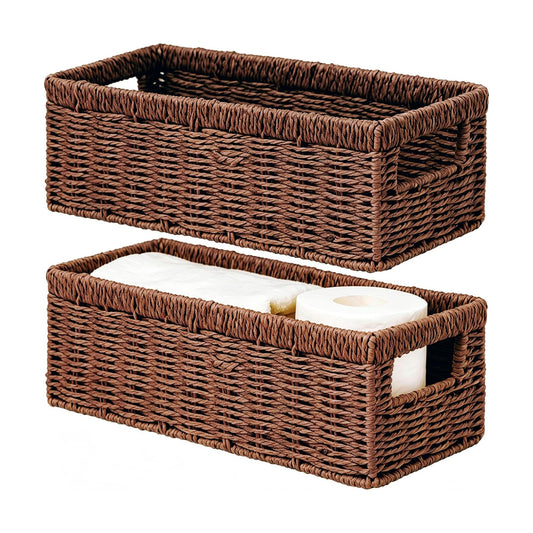Wicker Baskets / Wicker Storage Basket / Paper Rope