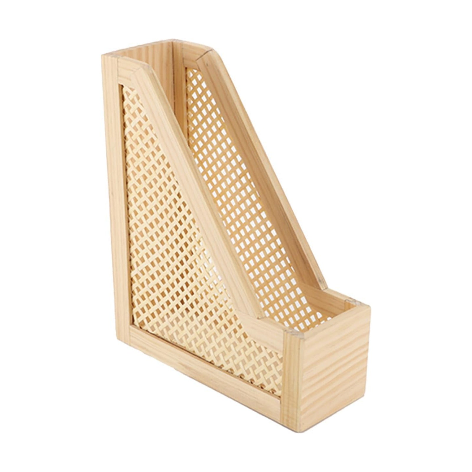 Bamboo Decorative Bookends Wooden Creative Book Ends