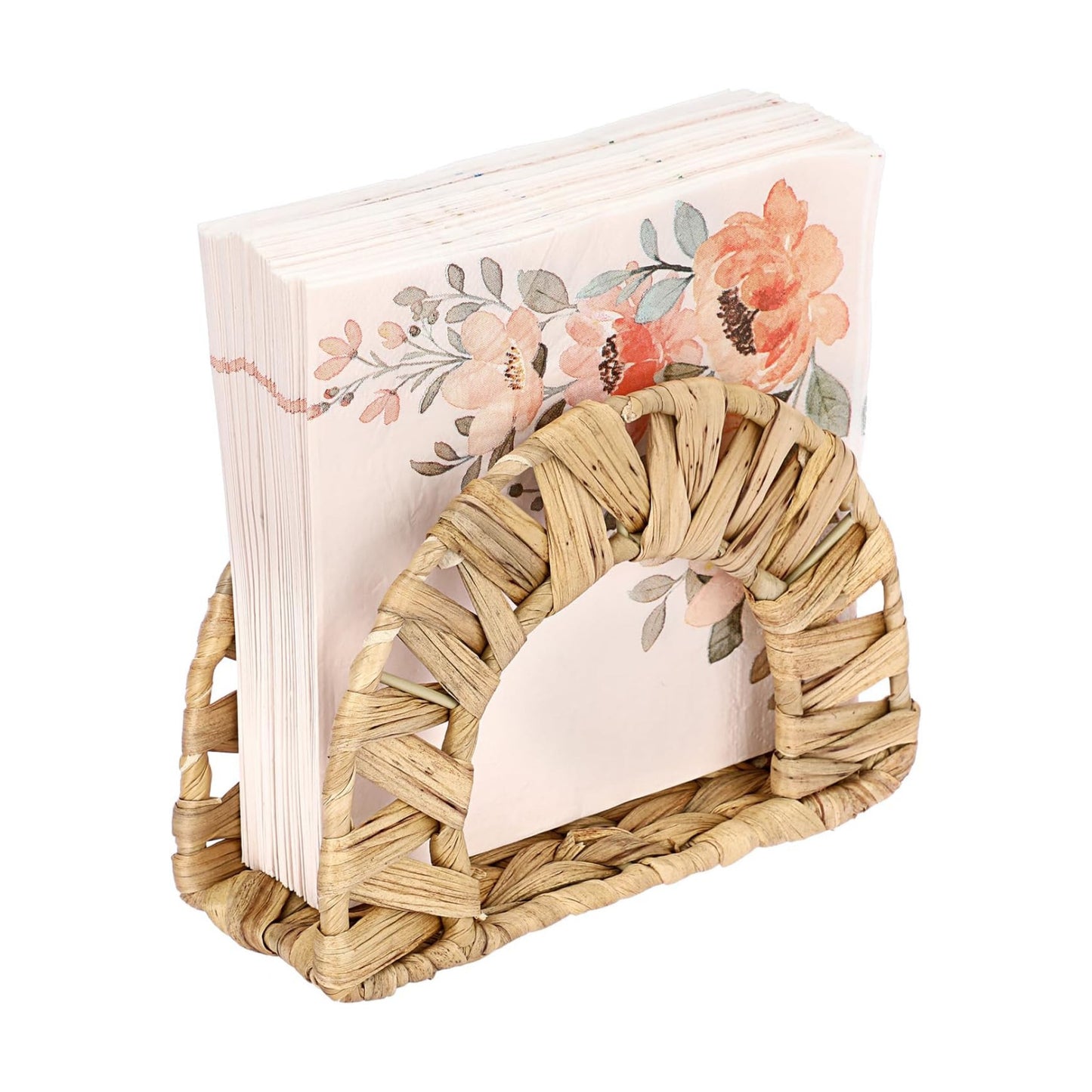 Napkin Holder-Water Hyacinth Kitchen Napkins Holder