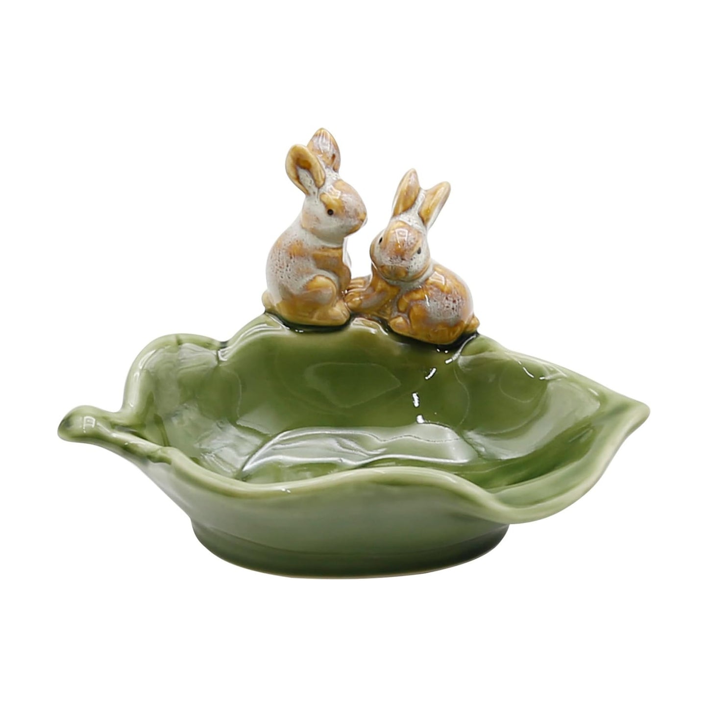 Sponge Holder / Key Bowl & Jewelry Tray / Green