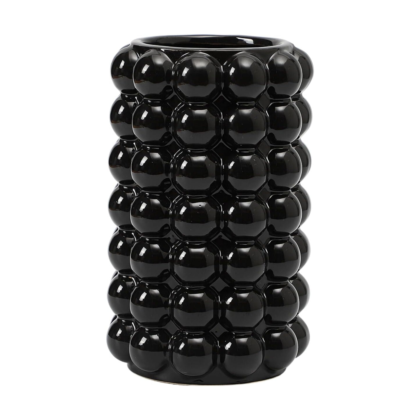 Modern Vases / Ceramic Vase for Flowers / Black / Large