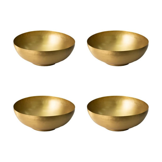 Metal Pedestal Basket for Floating Candles / Large / Set of 4