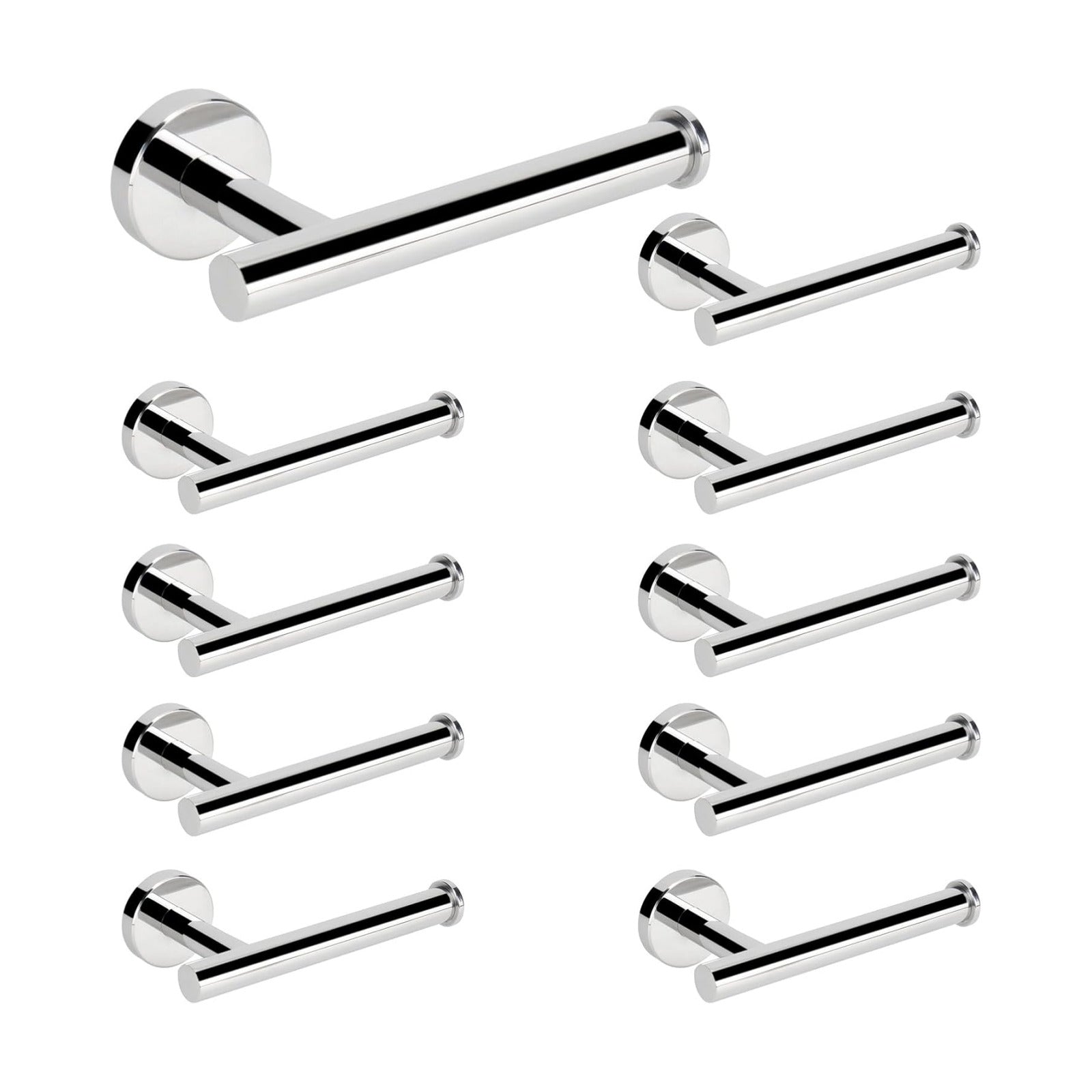NearMoon Bathroom Toilet Paper Holder, Premium SUS304 Stainless Steel Rustproof Wall Mounted Toilet Roll Holder for