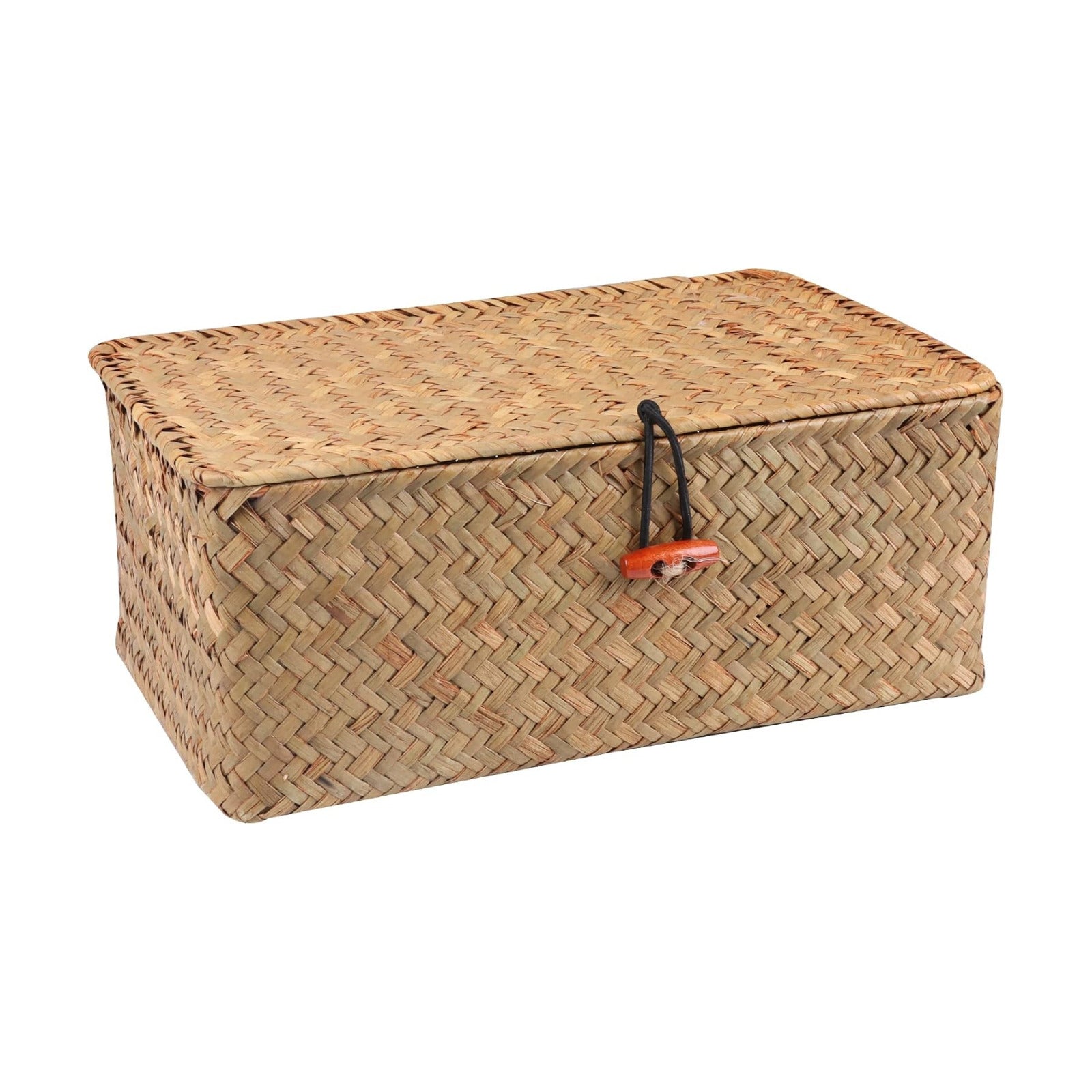 Wicker Shelf Baskets / Natural Large