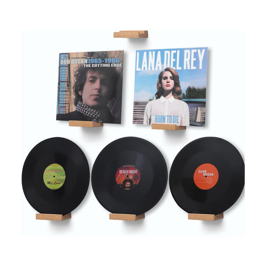 Wood Vinyl Record Shelf Wall Mount, Small Wall Record Holder Display Shelf, Vinyl Record Shelves Record Album Display