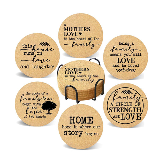 Holder / Coasters for Drinks / Home&love / Set of 6