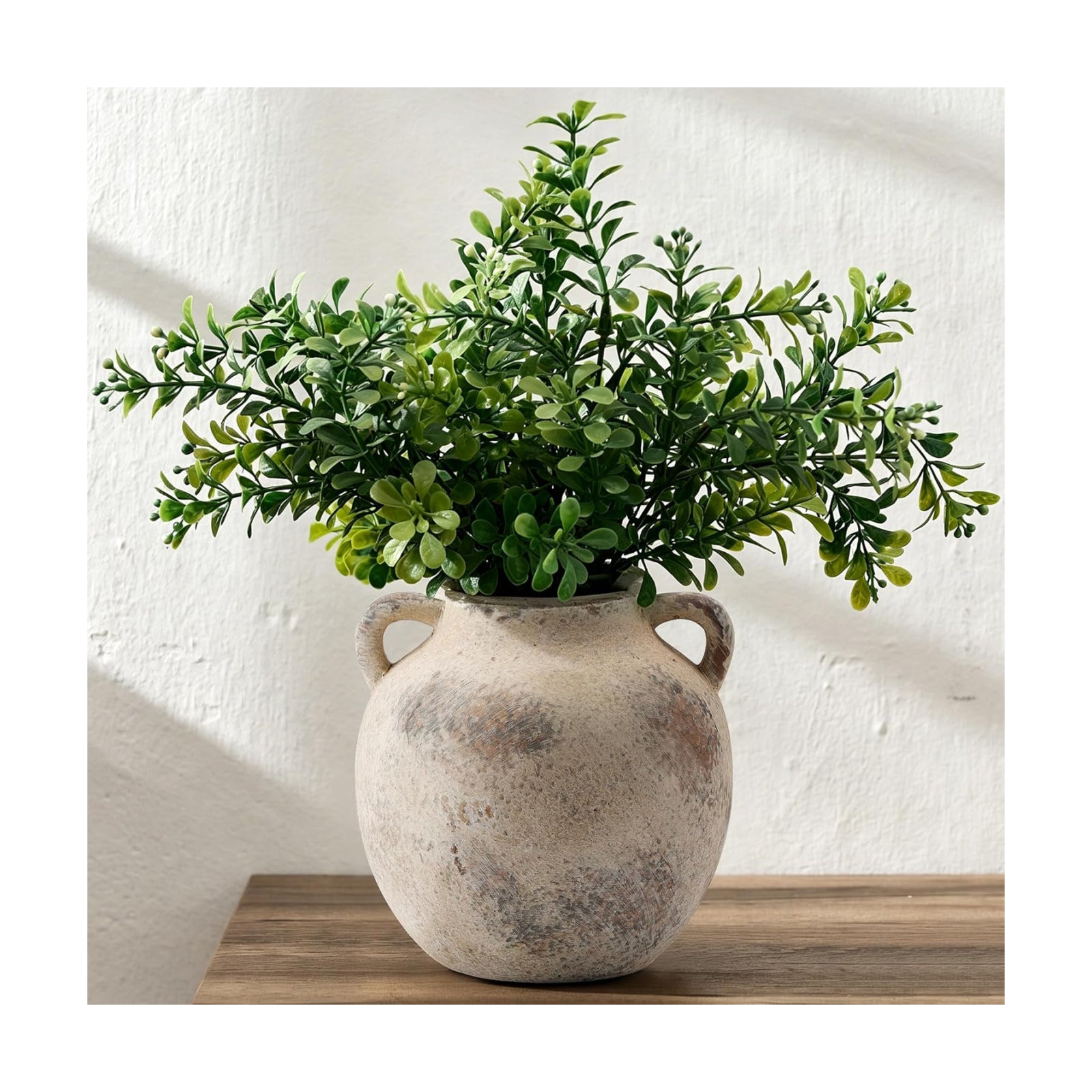 Antique Ceramic Vase / Gray-5.8 / 5.8 Inch