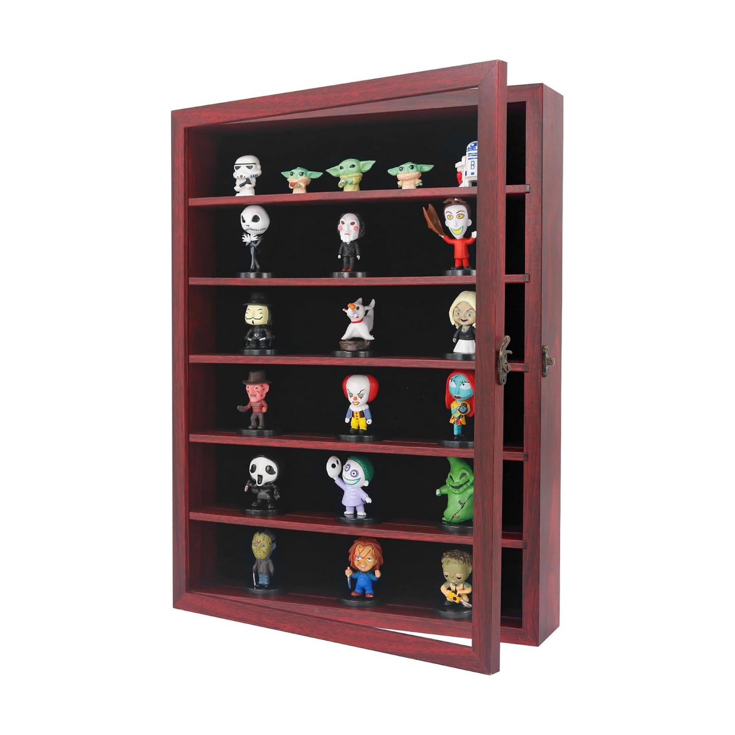 FramePro Shadow Box Frame with Removable Shelves, Deep Memory Box Display Case for Collector, Keepsake Coins Military