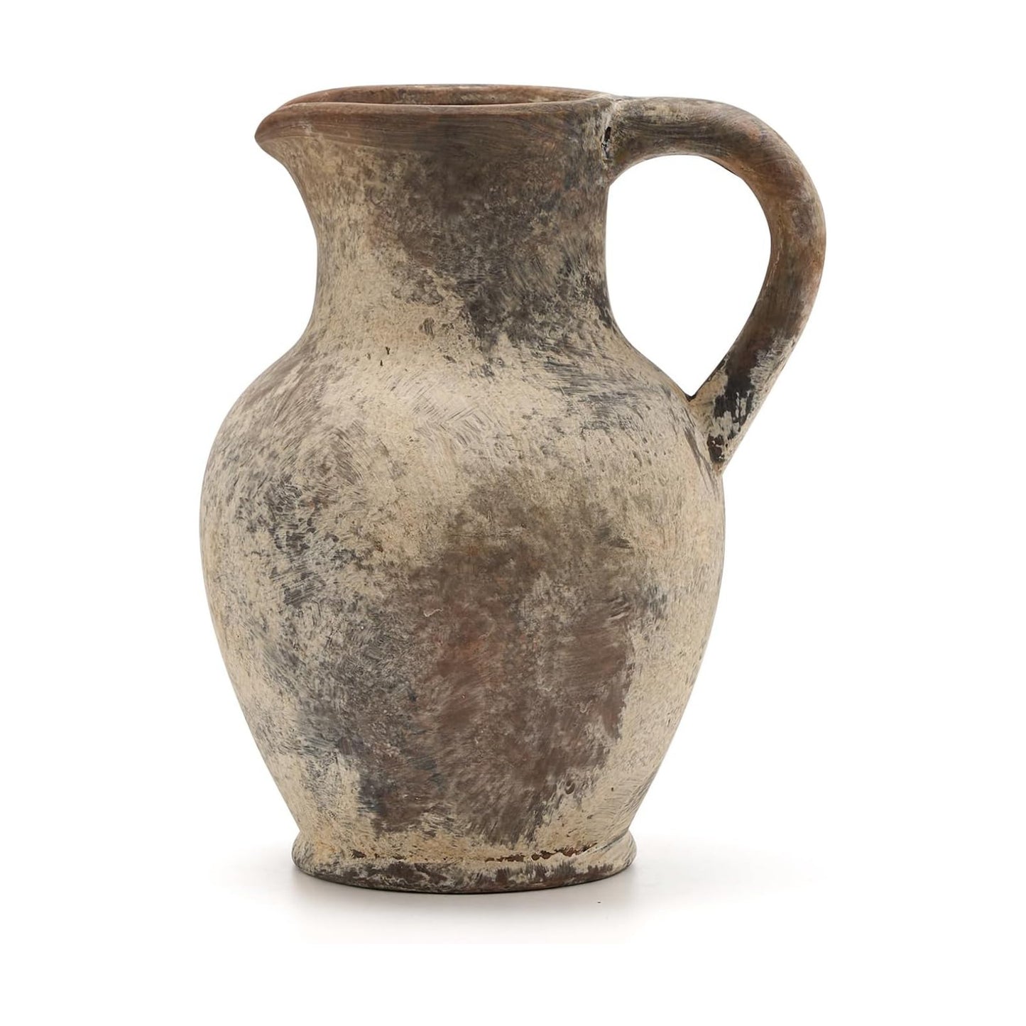 Ceramic Rustic Farmhouse Vase / Gray
